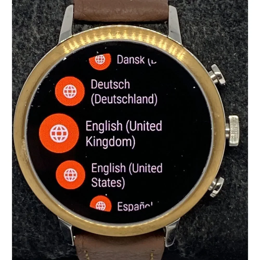 Fossil Gen 4 Authentic Digital Dial Smart Watch Custom Band FTW6016 LT355